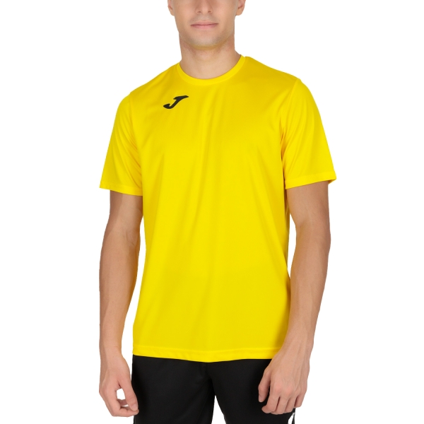 Joma Combi Camiseta Padel Hombre - Yellow/Black