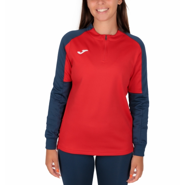 Women's Padel Shirts & Hoodies Joma Eco Championship Shirt  Red/Navy 901692.603