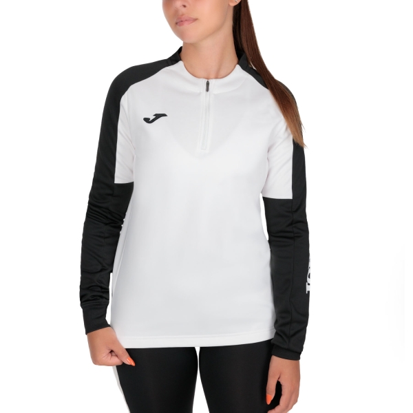 Women's Padel Shirts & Hoodies Joma Eco Championship Shirt  White/Black 901692.201