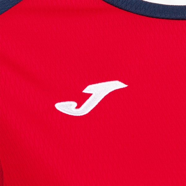 Joma Eco Championship Logo Camiseta - Red/Navy