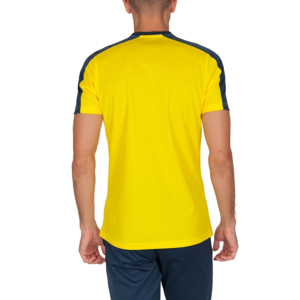 Joma Eco Championship Camiseta de Tenis Hombre - Yellow/Navy