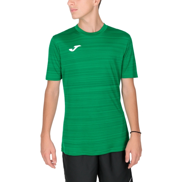 Camiseta Padel Hombre Joma Grafity III Camiseta  Green 102867.450