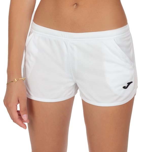 Falda y Shorts Padel Mujer Joma Hobby 3in Shorts  White 900250.200