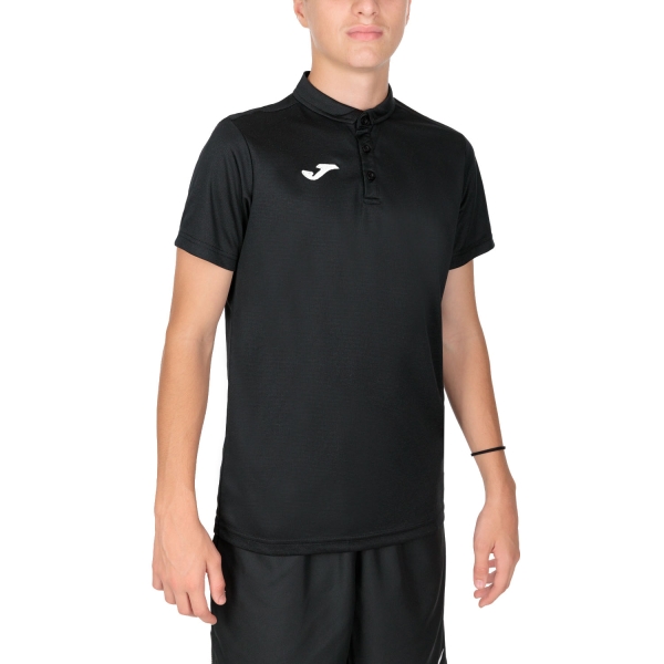 Polo Padel Hombre Joma Hobby Polo  Black 100437.100