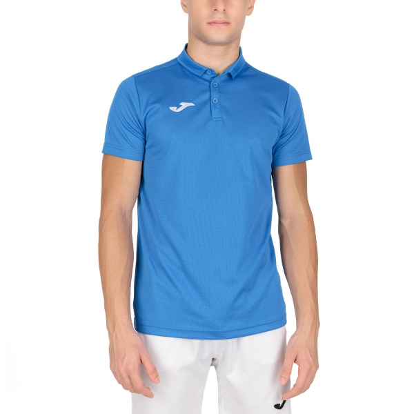 Polo Padel Hombre Joma Hobby Polo  Blue 100437.700