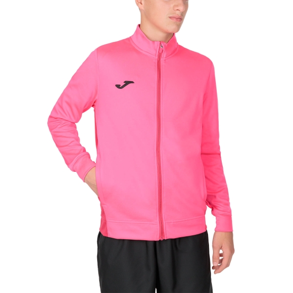 Men's Padel Shirt and Hoody Joma Winner II Sweatshirt  Fluor Pink 102656.030