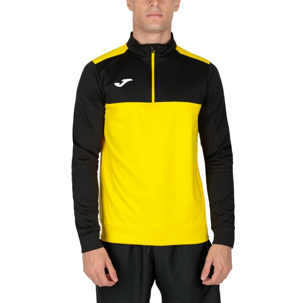 Men's Padel Shirt and Hoody Joma Winner Shirt  Yellow/Black 100947.901