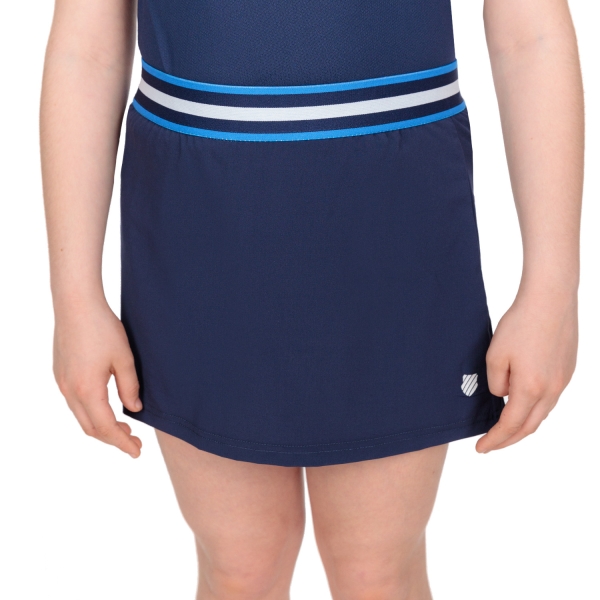 Girl's Padel Skirts and Shorts KSwiss Core Team Skirt Girl  Navy 184992400
