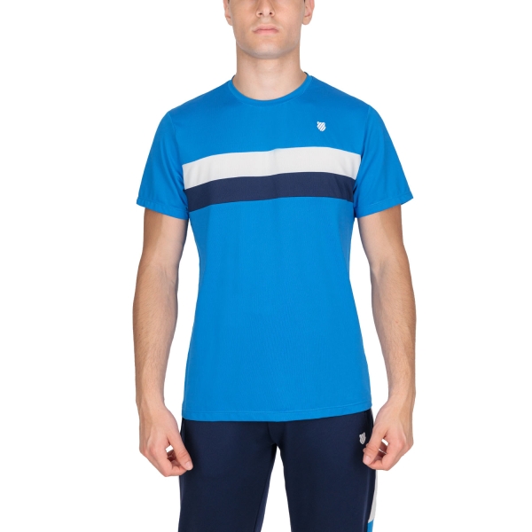 Camiseta Padel Hombre KSwiss Core Team Camiseta  French Blue 104923449