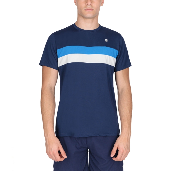 Men's T-Shirt Padel KSwiss Core Team TShirt  Navy 104923400