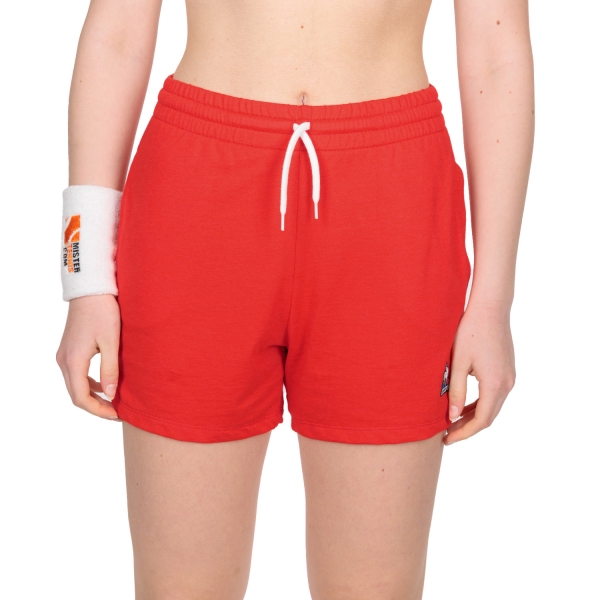 Women's Padel Skirts and Shorts Le Coq Sportif Corner Essentiels 4in Shorts  Tech Red 2220576