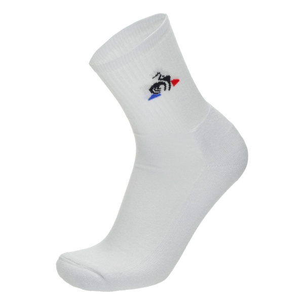 Padel Socks Le Coq Sportif Logo Socks  New Optical White 2220117