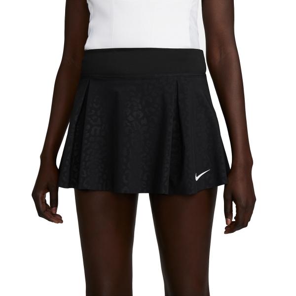 Women's Padel Skirts and Shorts Nike DriFIT Logo Pro Skirt  Black/White DQ6796010