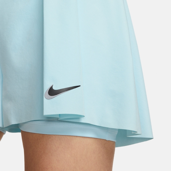 Nike Court Dri-FIT Slam 2in Shorts - Glacier Blue/Team Orange/Black