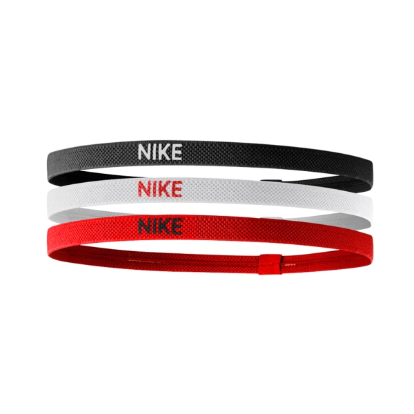 Banda Padel Nike Logo 2.0 x 3 Mini Bandas  Black/White/University Red N.100.4529.083.OS