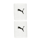 Puma Team Large Wristbands - White Puma Team Large Wristbands - White