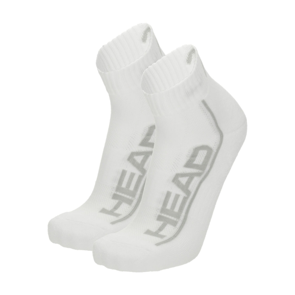 Padel Socks Head Stripe x 2 Socks  White 811509WH