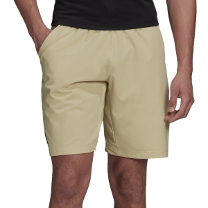 Shorts Padel Hombre adidas Ergo Logo 7in Shorts  Sandy Beige HB9152