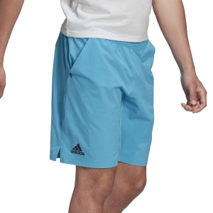 Shorts Padel Hombre adidas Ergo Logo 7in Shorts  Sky Rush HB9153