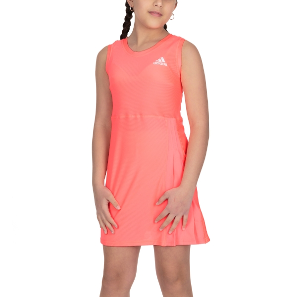 Girl's Padel Dress adidas Pop Up Dress Girl  Acid Red H65513