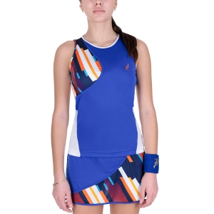 Top Padel Mujer Australian Ace Graphic Top  Blu Fiordaliso TEDTS0020600