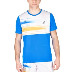 Camiseta Padel Hombre Australian Brush Line Graphic Camiseta  Blu Capri TEUTS0041626
