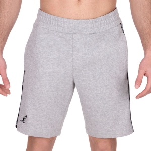 Shorts Padel Hombre Australian Elastic Fleece 9in Shorts  Grigio Melange LSUSH0012101