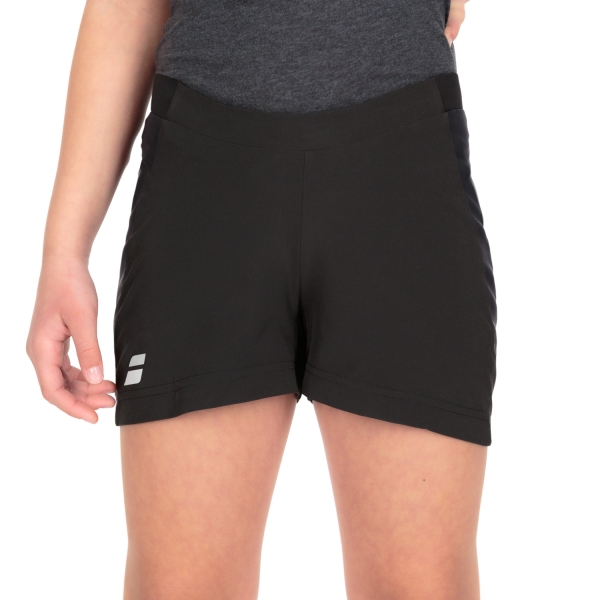 Girl's Padel Skirts and Shorts Babolat Exercise 3in Shorts Girl  Black 4GP10612000