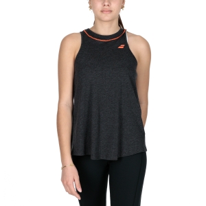Top Padel Mujer Babolat Exercise Top  Black Heather 4WS220722003