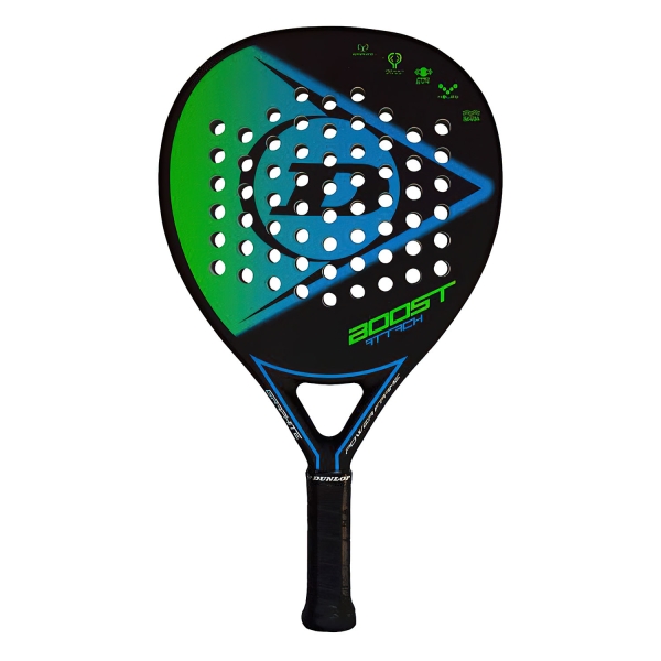 Dunlop Intensive Padel Racket Dunlop Boost Attack Padel  Black/Blue/Green 10325872