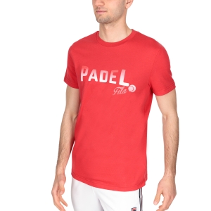 Camiseta Padel Hombre Fila Arno Camiseta  Red FLU212014500