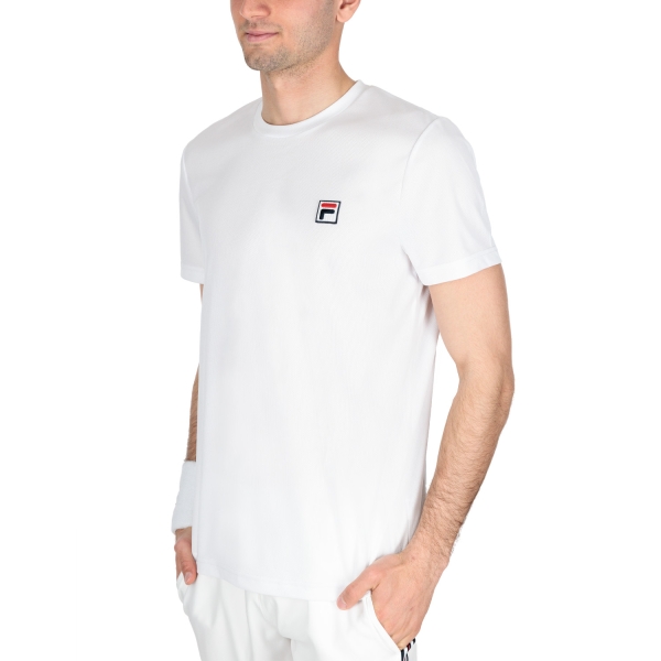 Camiseta Padel Hombre Fila Dani Camiseta  White FBM221020001