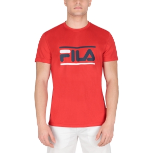 Camiseta Padel Hombre Fila Emilio Camiseta  Red XFM221039500