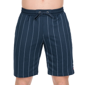 Shorts Padel Hombre Fila Felix 8.5in Shorts  Peacoat Blue/White Stripes FBM221019101