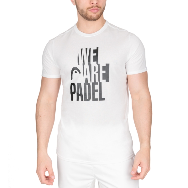 Men's T-Shirt Padel Head Bold TShirt  White 811522WH