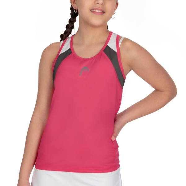 Top y Camisas Padel Niña HEAD Club 22 Top Nina  Magenta 816411MA