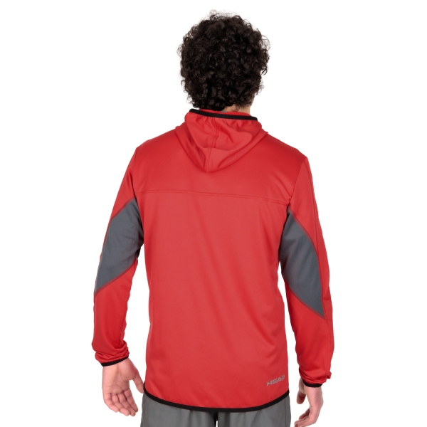 HEAD Club 22 Tech Hoodie - Red