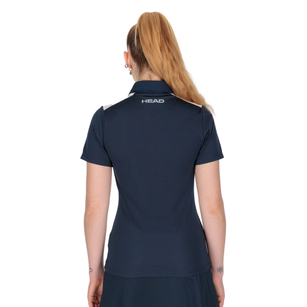 HEAD Club 22 Tech Polo - Dark Blue