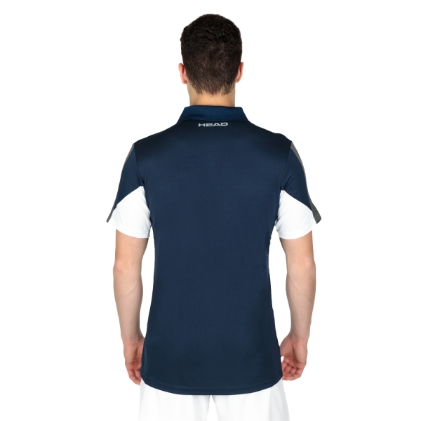 HEAD Club 22 Tech Polo - Dark Blue