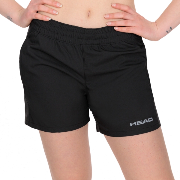 Women's Padel Skirts and Shorts Head Club 5in Shorts  Black 814379BK