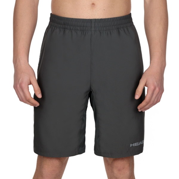 Men's Padel Shorts Head Club 10in Shorts  Anthracite 811389AN