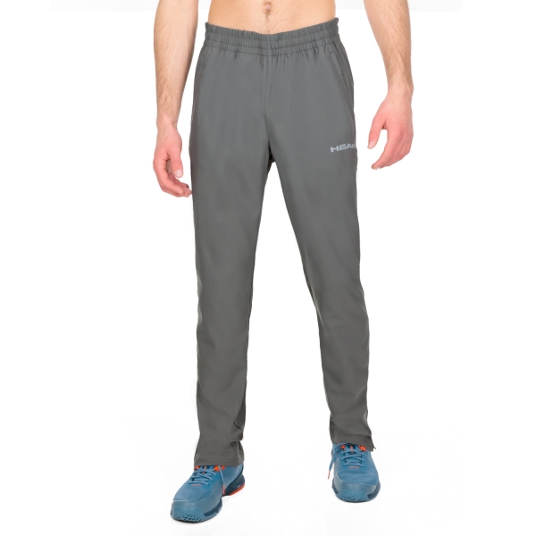 Pant y Tights Padel Hombre HEAD Club Pantalones  Anthracite 811329AN