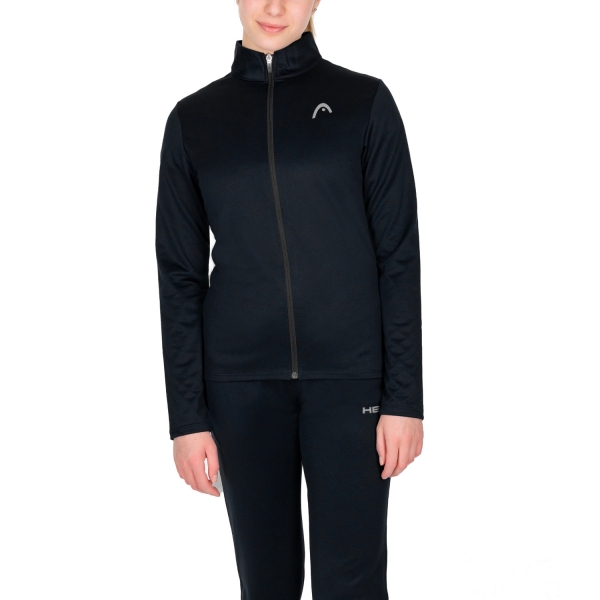 Women's Padel Suit Head Easy Court Bodysuit  Black 814702BK