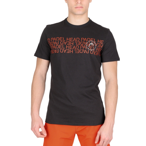 Men's T-Shirt Padel Head Logo TShirt  Black 811532BK