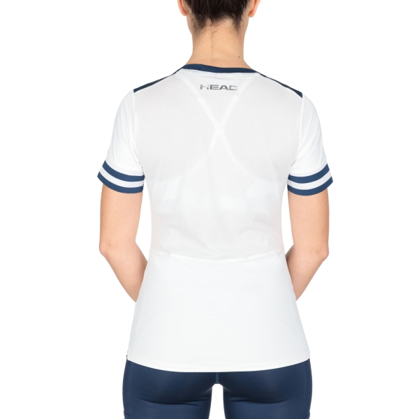 HEAD Performance Logo Maglietta - White/Print