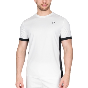 Camiseta Padel Hombre Head Slice Camiseta  White/Black 811412WHBK
