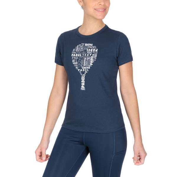 Maglietta e Polo Padel Donna HEAD Typo Maglietta  Dark Blue 814522DB
