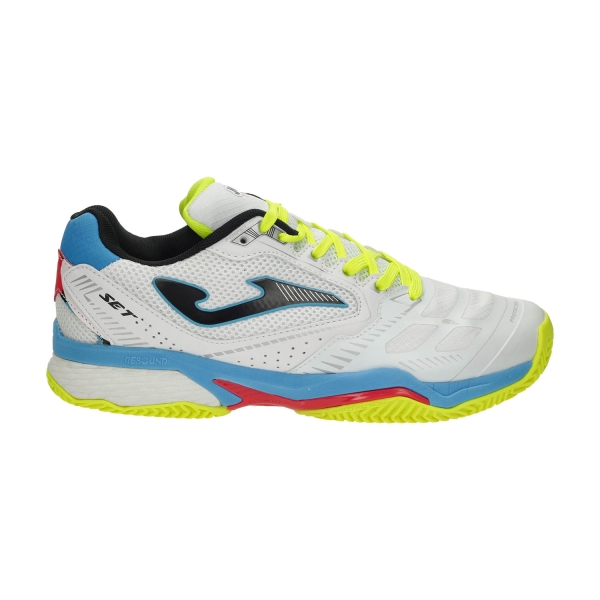 Joma Set Clay Scarpe da Padel Uomo - White