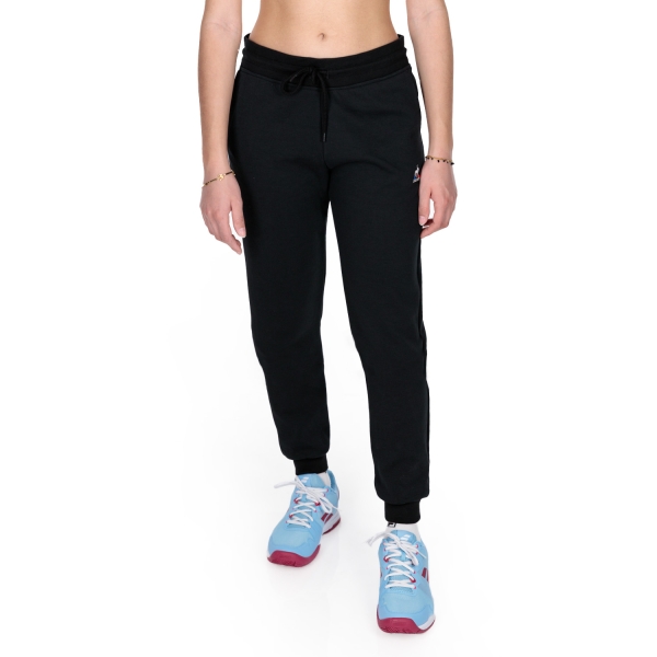 Women's Padel Pants and Tights Le Coq Sportif Essentiels Pants  Black 2210517