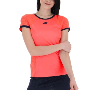 Camiseta y Polo Padel Mujer Lotto Superrapida Camiseta  Coral Fluo 21550616M